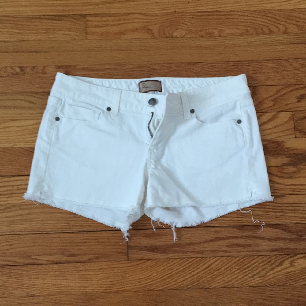 Paige white shorts